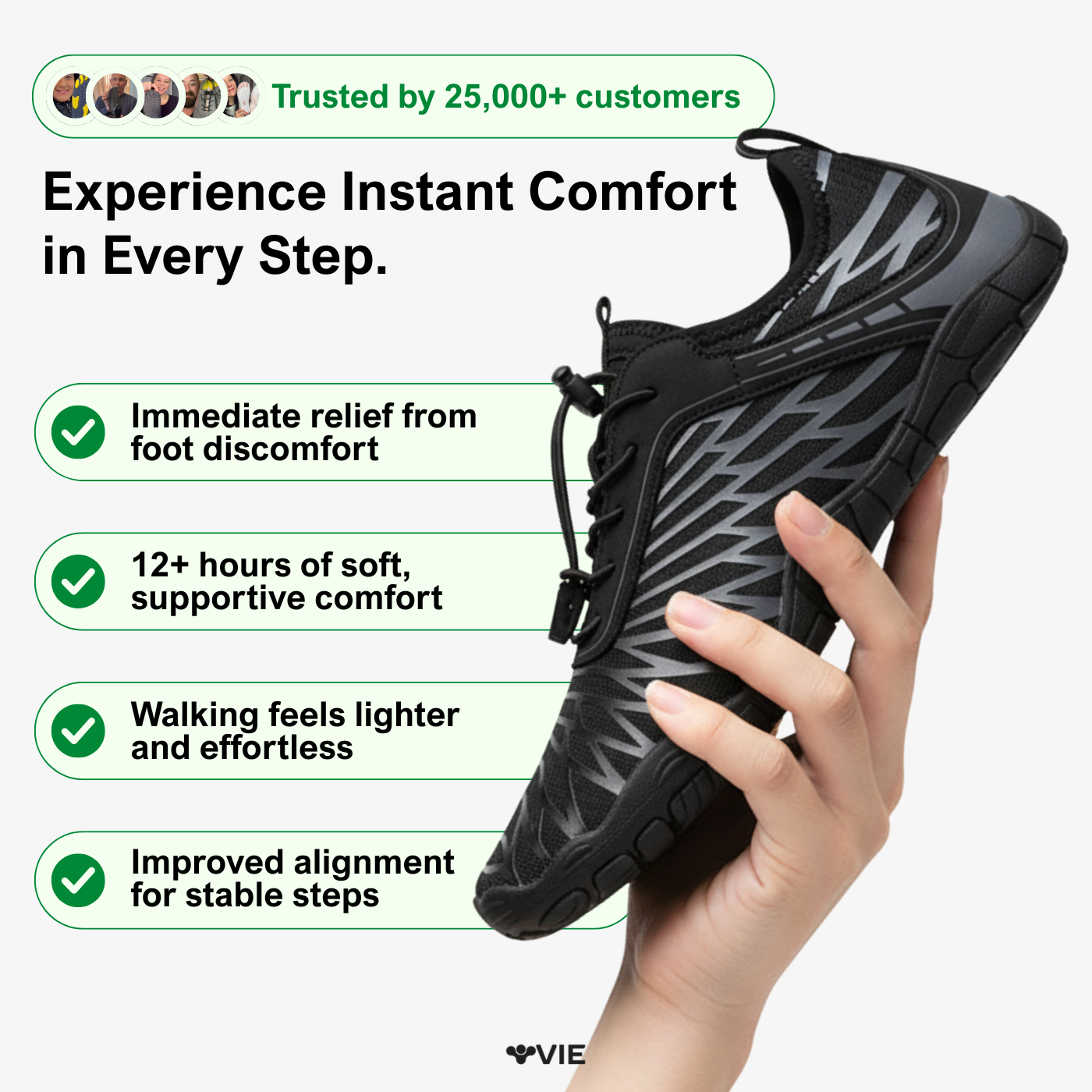 Vie Pro – All-Day Support Barefoot Shoes (Unisex)